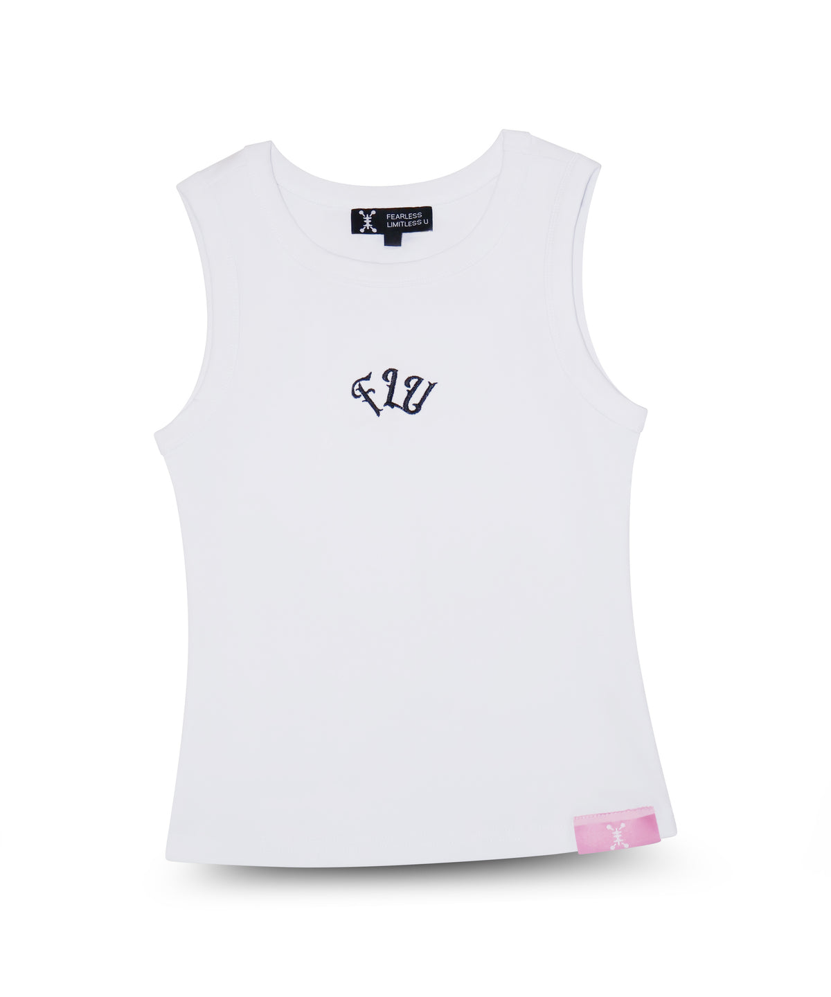 FLU Rib Tank Top - Pink