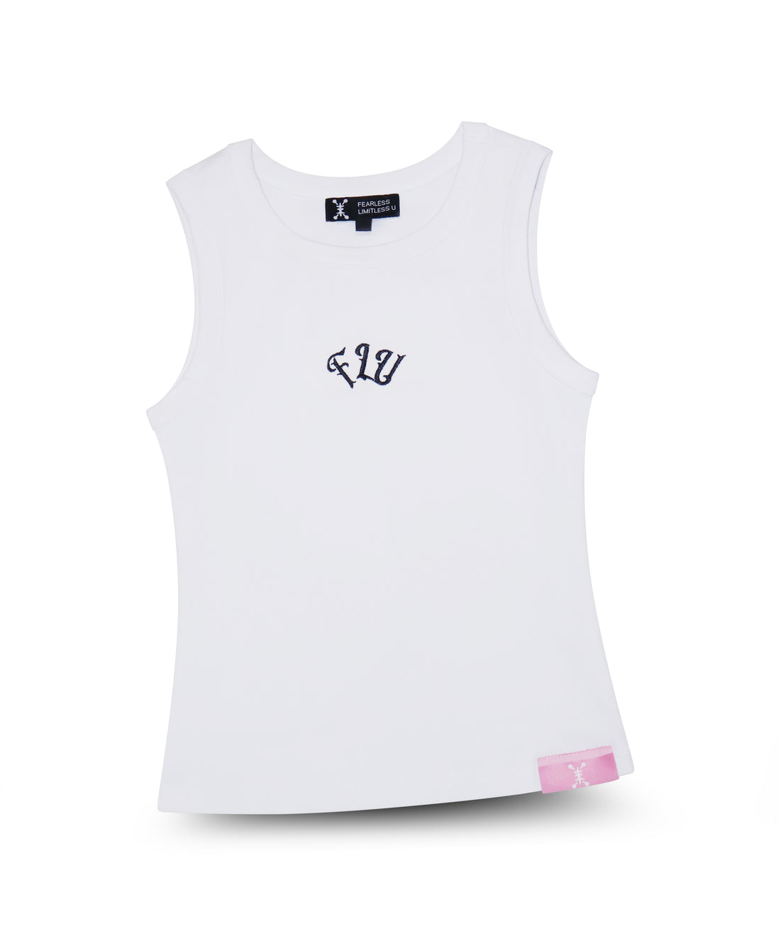 FLU Rib Tank Top - Pink