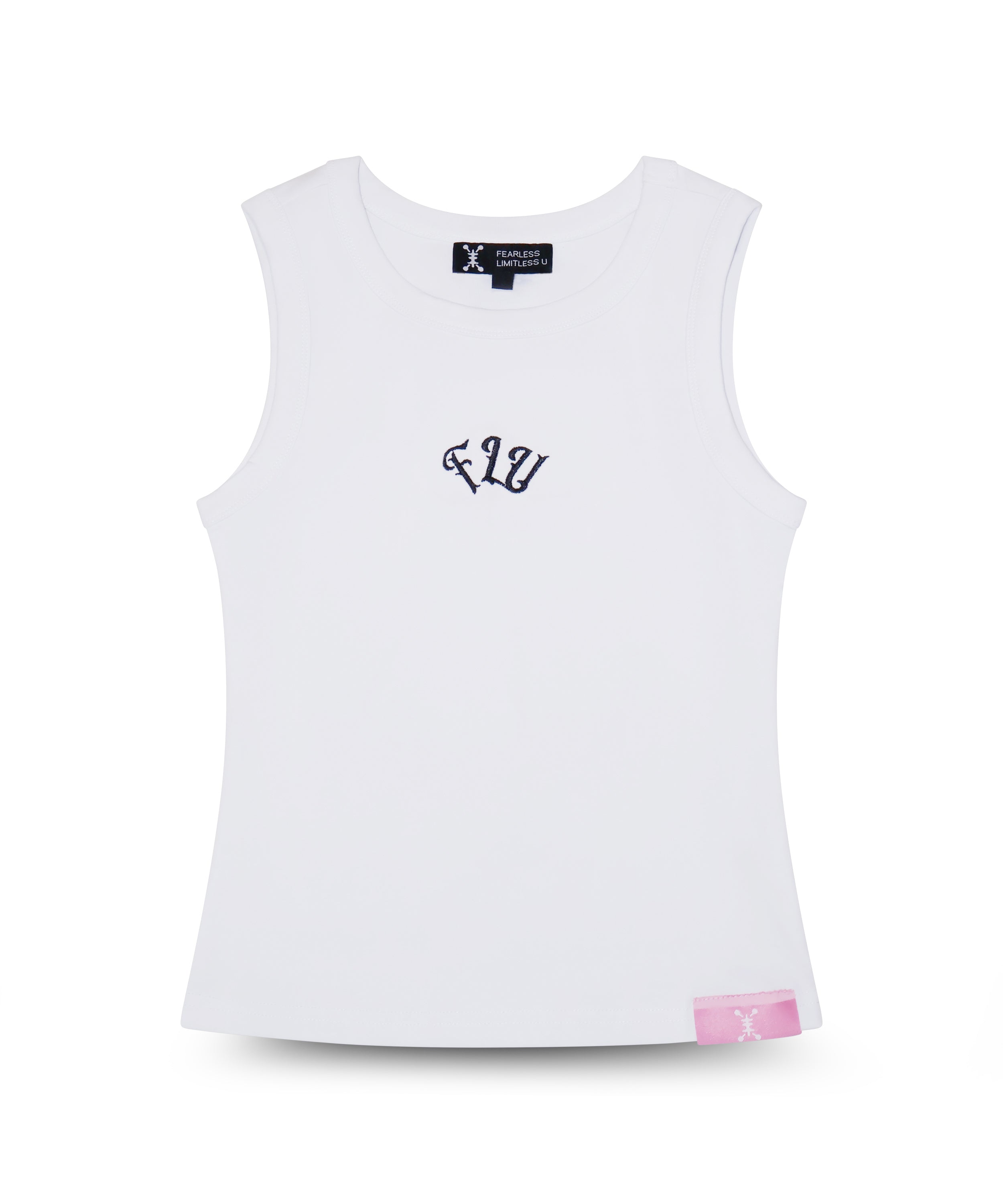 FLU Rib Tank Top - Pink