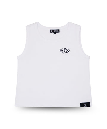 FLU Rib Tank Top - Black