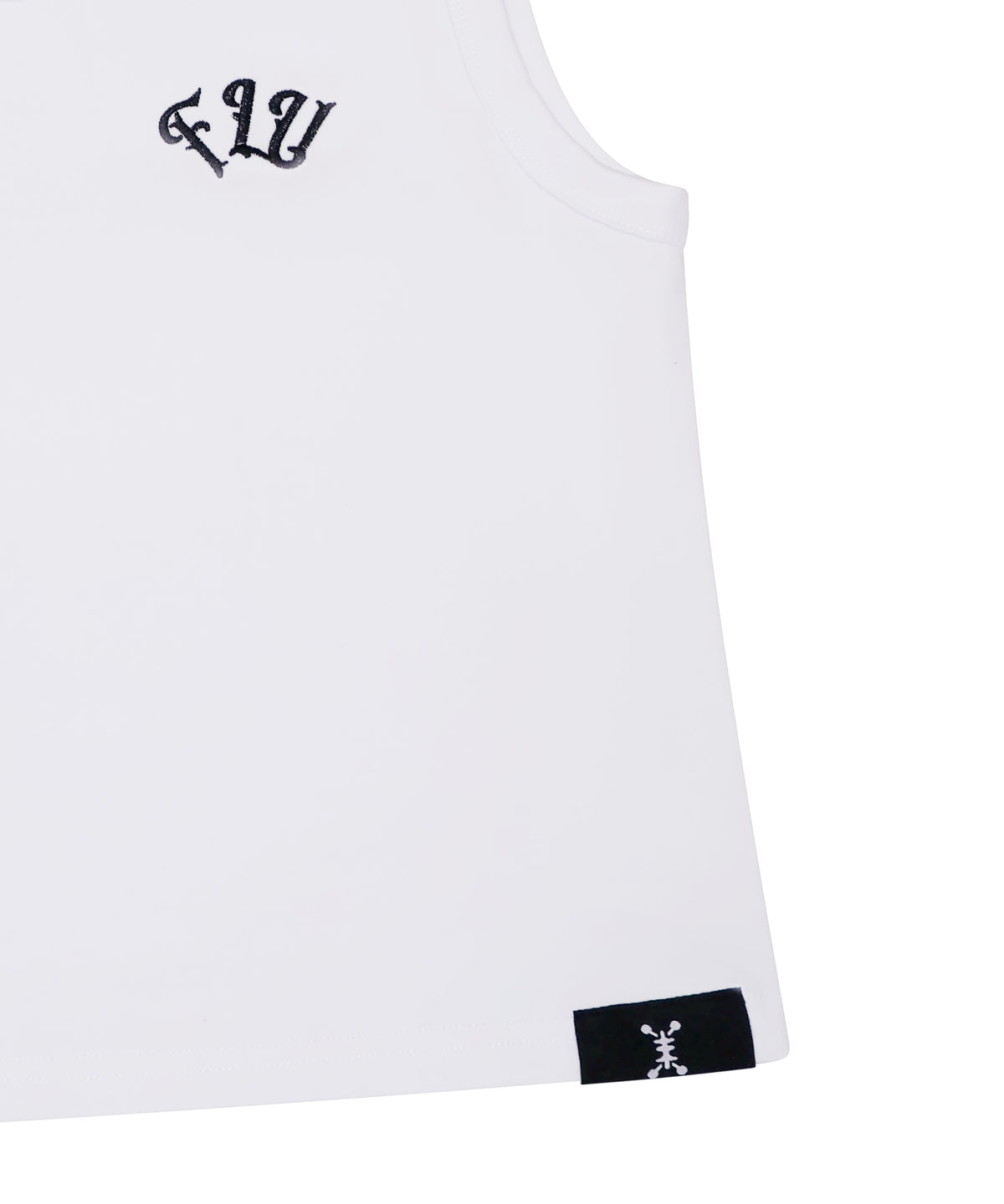 FLU Rib Tank Top - Black